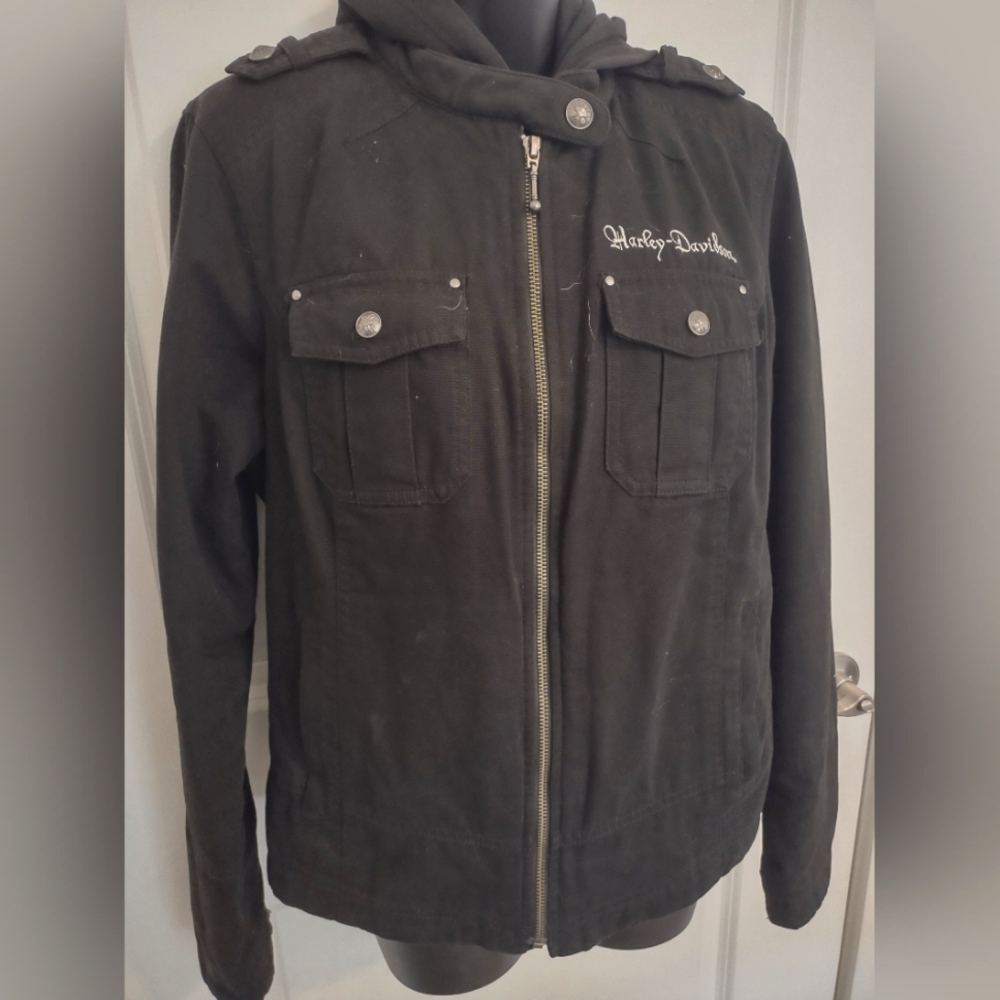 Harley-Davidson 3-in-1 Casual Moto Jacket, sz L
